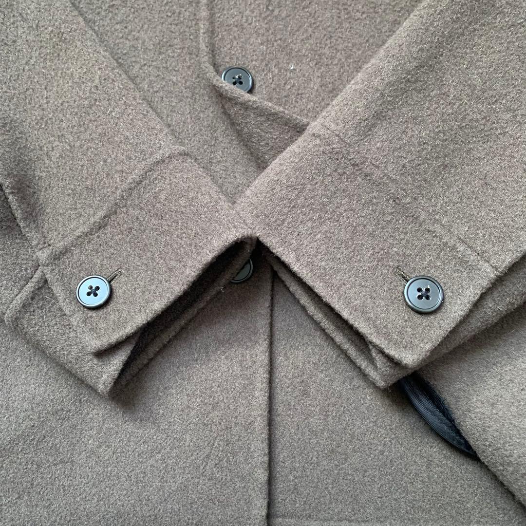 【美品】Theory セオリー　ジャケット　カシミヤ混　ブラウン