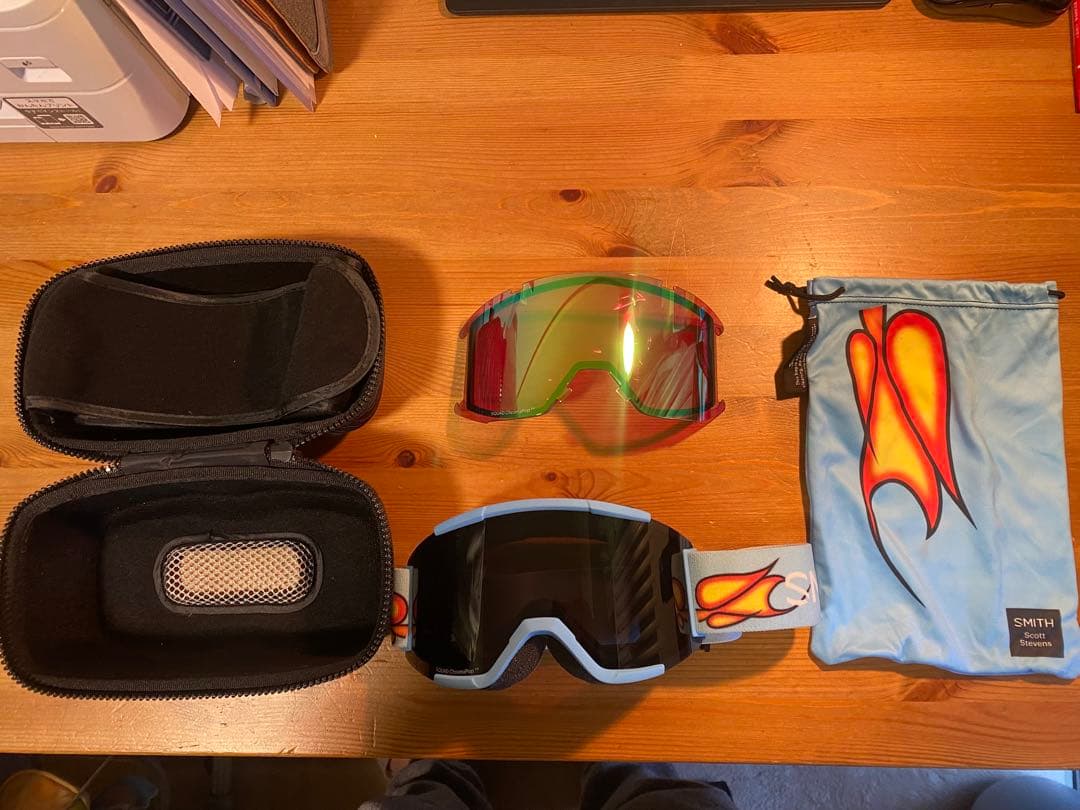 SMITH Chromapop ゴーグル 青