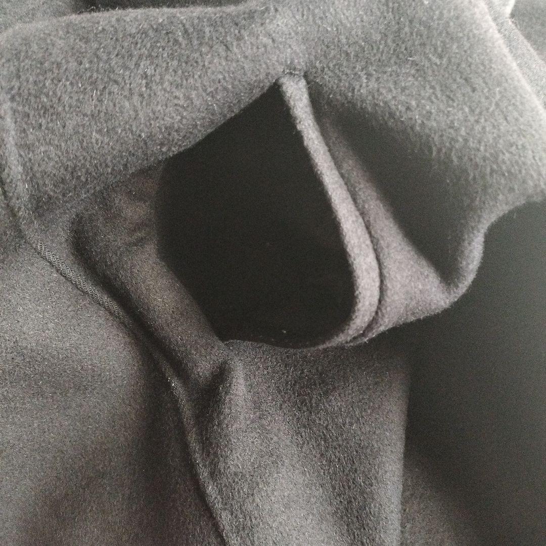 23区ソフトウールリバーロングコートウールアンゴラダブルフェイス44大きいサイズ