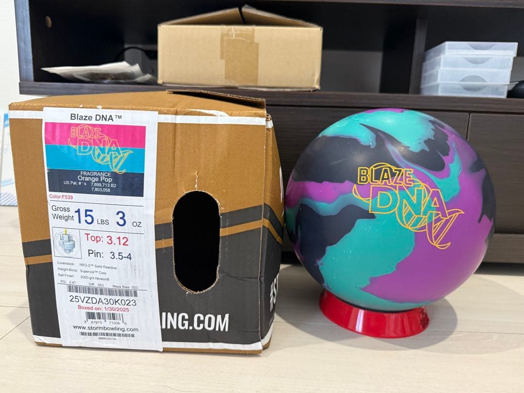 ボウリング ストーム ブレイズDNA 15ポンド 新品 韓国限定
