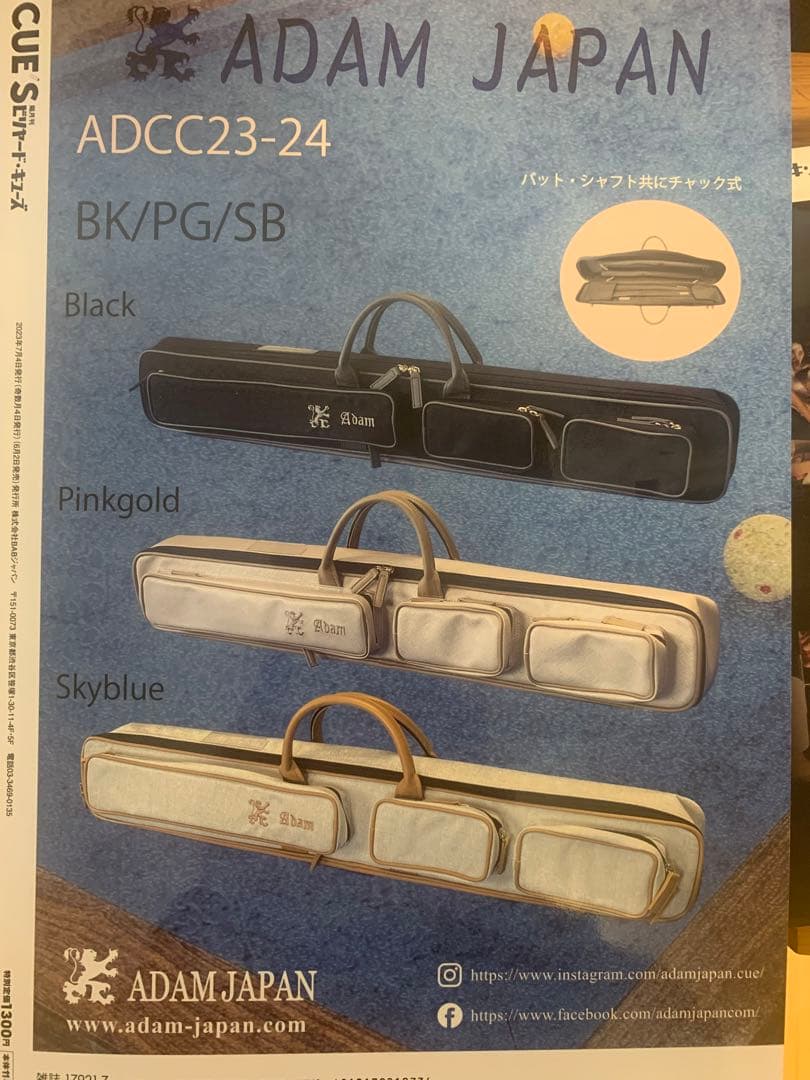 【美品】ADAM キューケース 2x4 ADCC23-24 Pinkgold