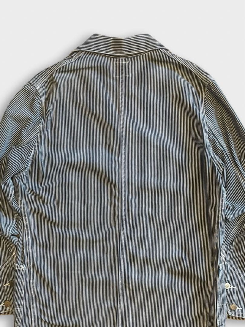 復刻 Lee ハウスタグ ヒッコリー デニム カバーオール ストライプ 美品
