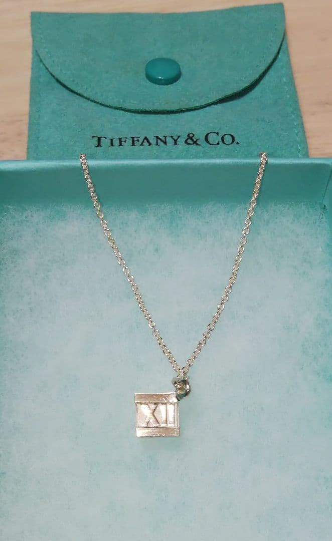 TIFFANY & Co. ティファニー アトラス キューブ ネックレス