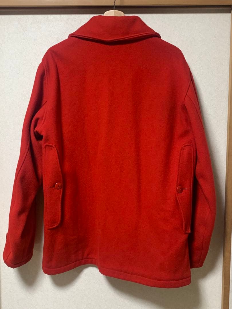 50‘s Woolrich ビンテージ マッキー 赤 ウール