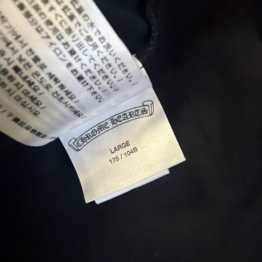 CHROME HEARTS ロングTシャツ　L ブラック　ピンク