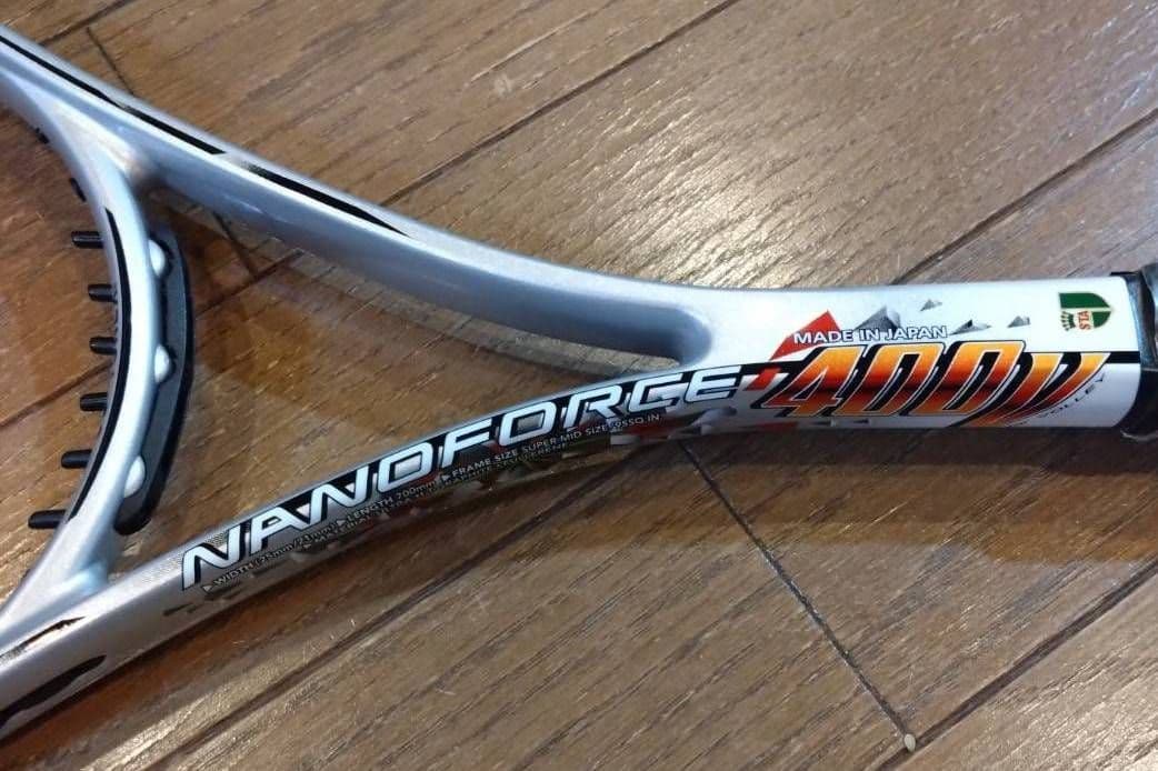 【NANOFORCE400V】ソフトテニスラケット
