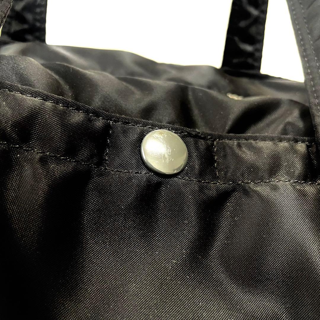 PORTER ポーター　タンカー　ミニボストンバッグ　ドラムバッグ　ブラック