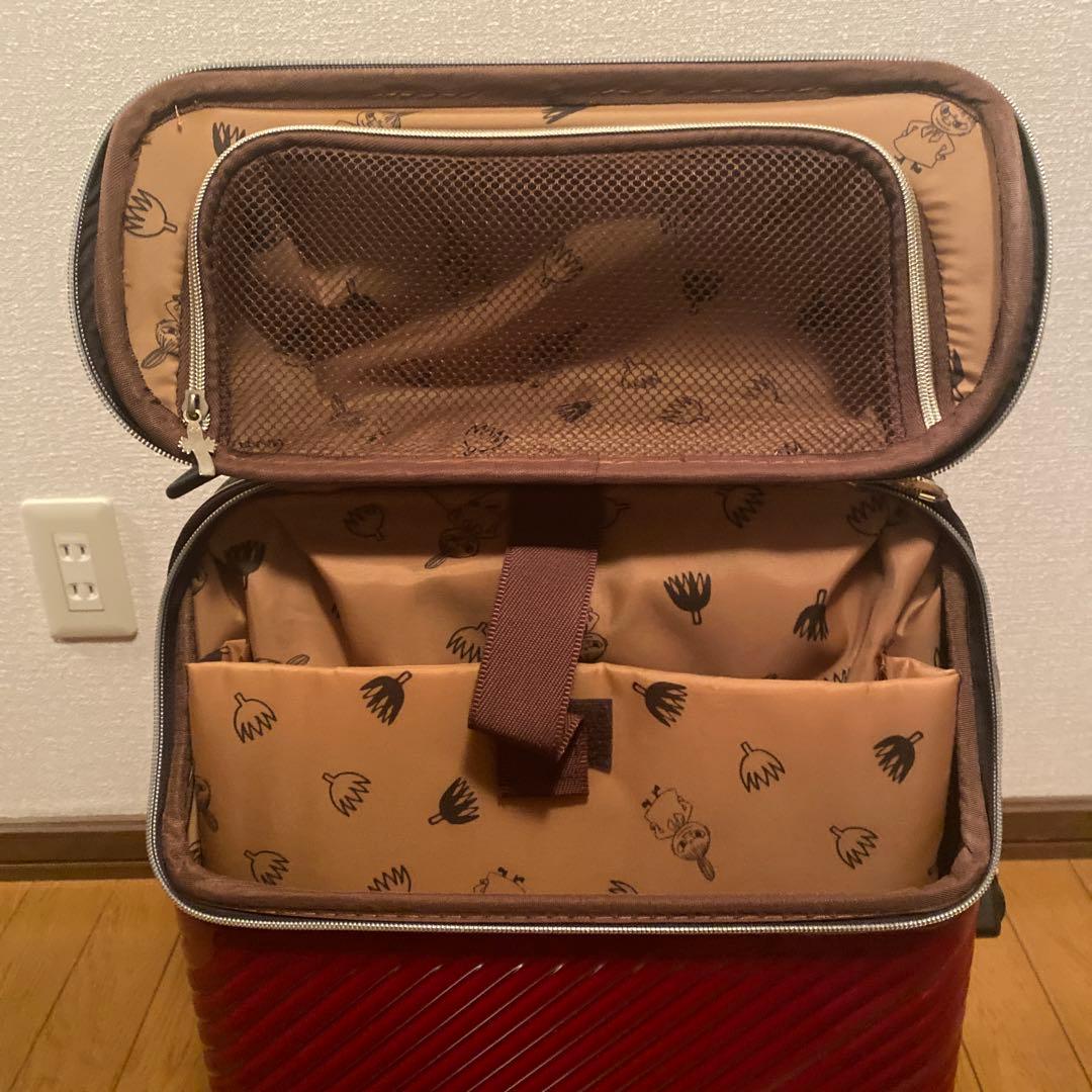 ムーミン ヘッドオープンキャリーケース　リトルミイ
