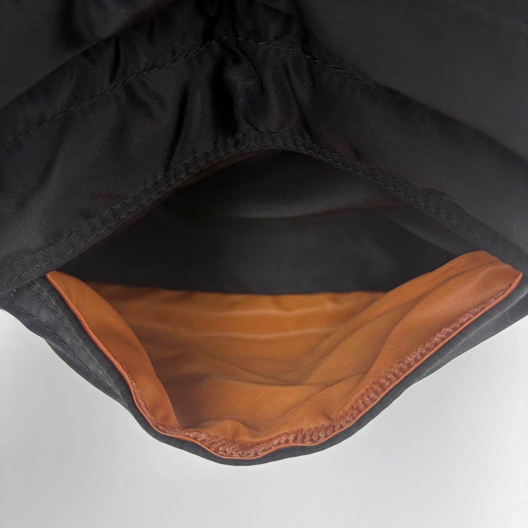 ポーター タンカー リュック デイパック ブラック ナイロン 男女兼用 A4収納