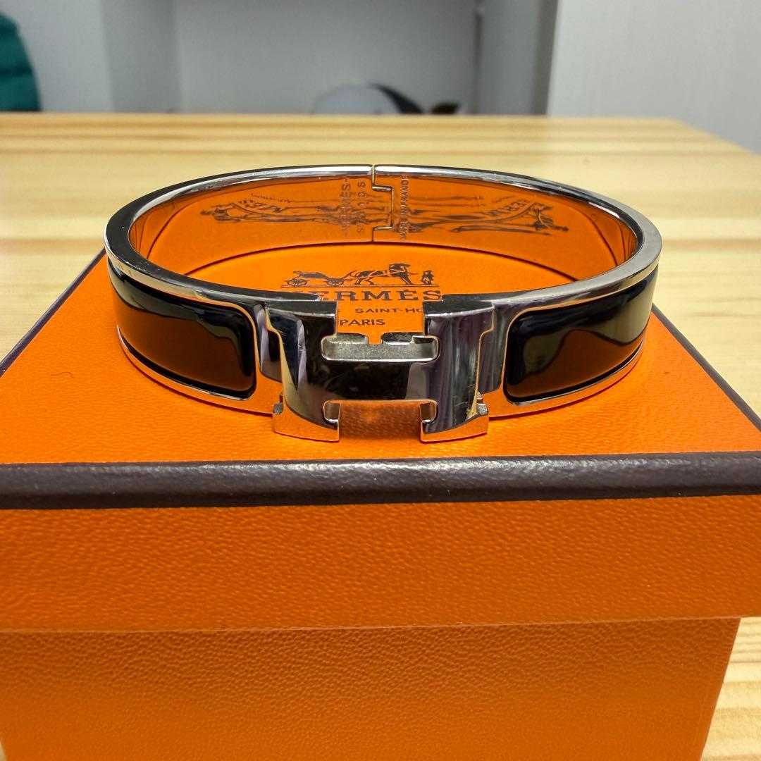 激安❣️Hermesエナメルブレスレット 《クリックH》