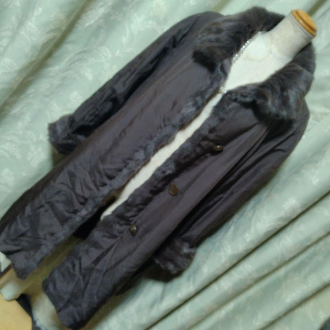 美品✩アルティマ✩リバーシブル✩柔らかいブラウン系✩ファーコート✩ロシアンリス