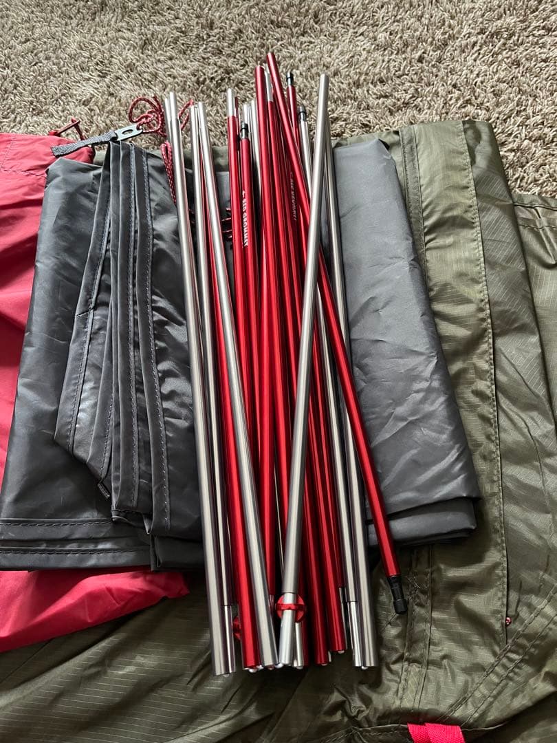 MSR ELIXIR2 エリクサー2 モスグリーン 欧州限定カラー 極美品