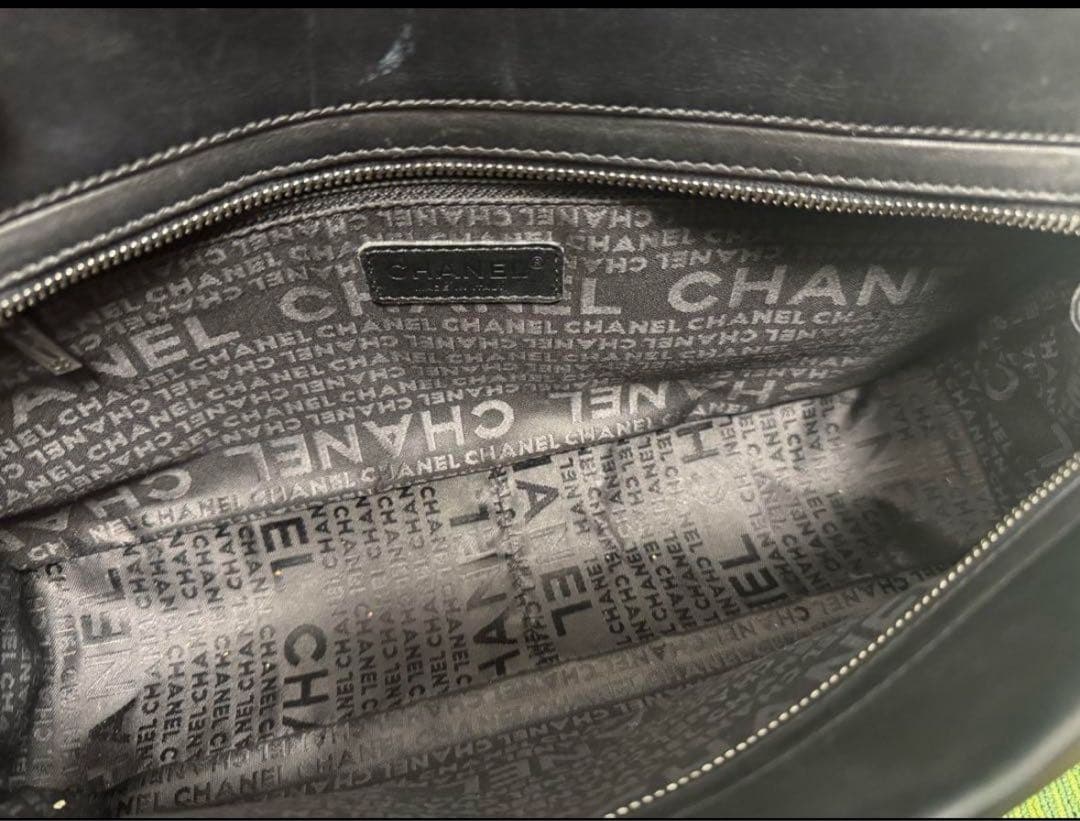 シャネル CHANEL チョコバー トート　ショルダーバッグ