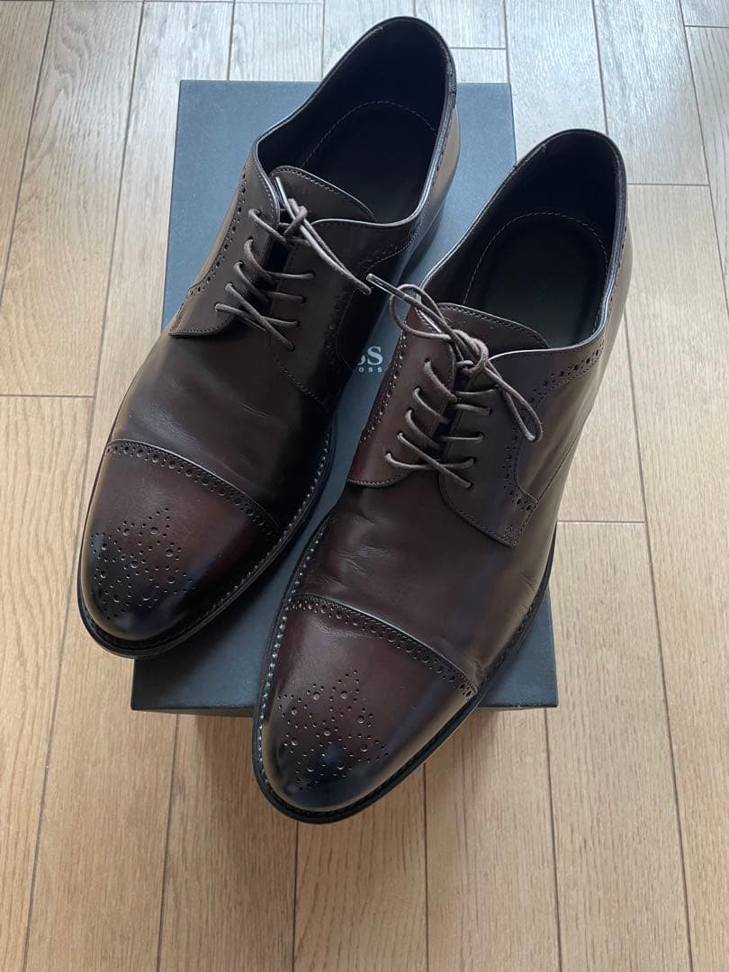 HUGO BOSS ダービードレスシューズ US10.5/JP28.5