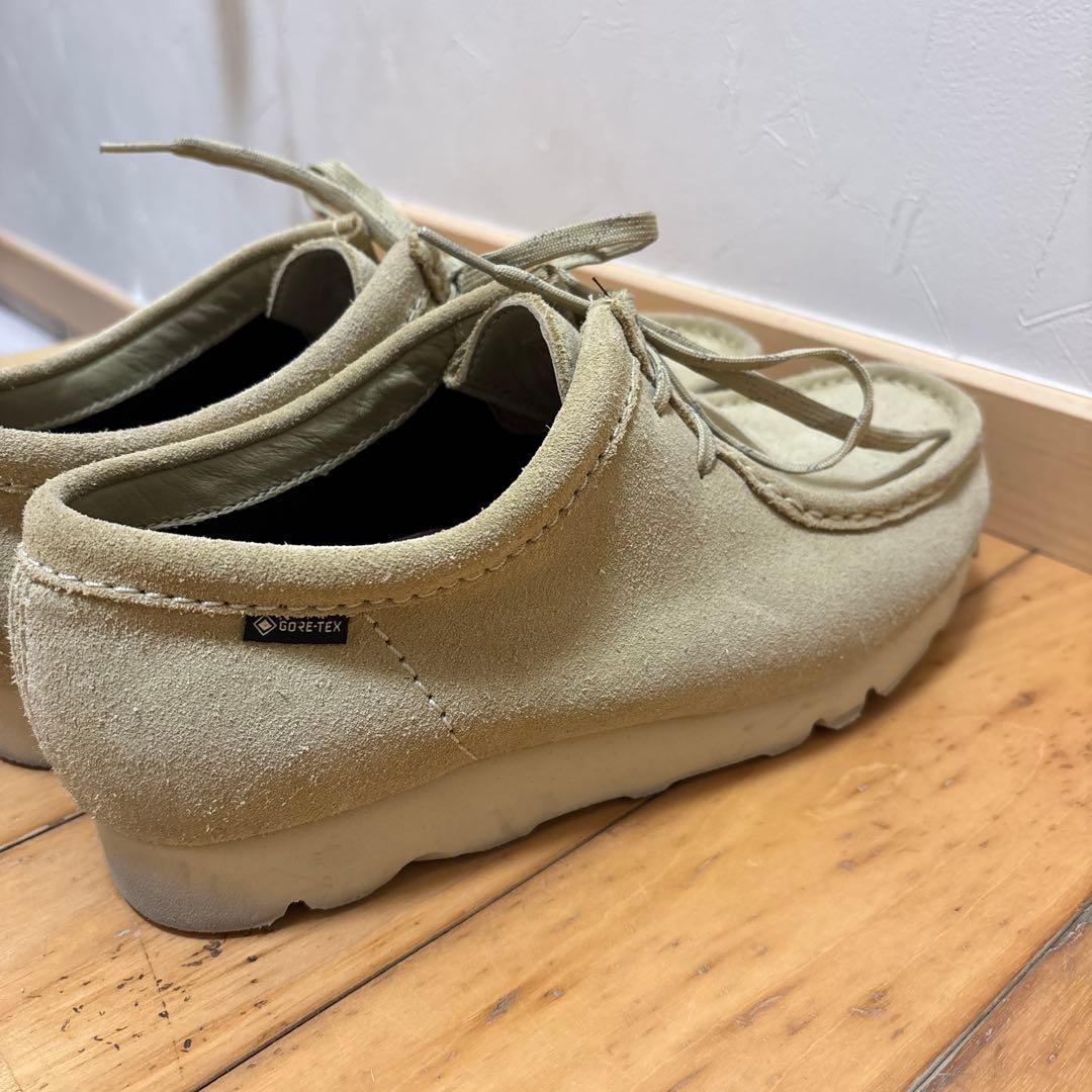 【美品】CLARKS WallabeeGTX 26cm