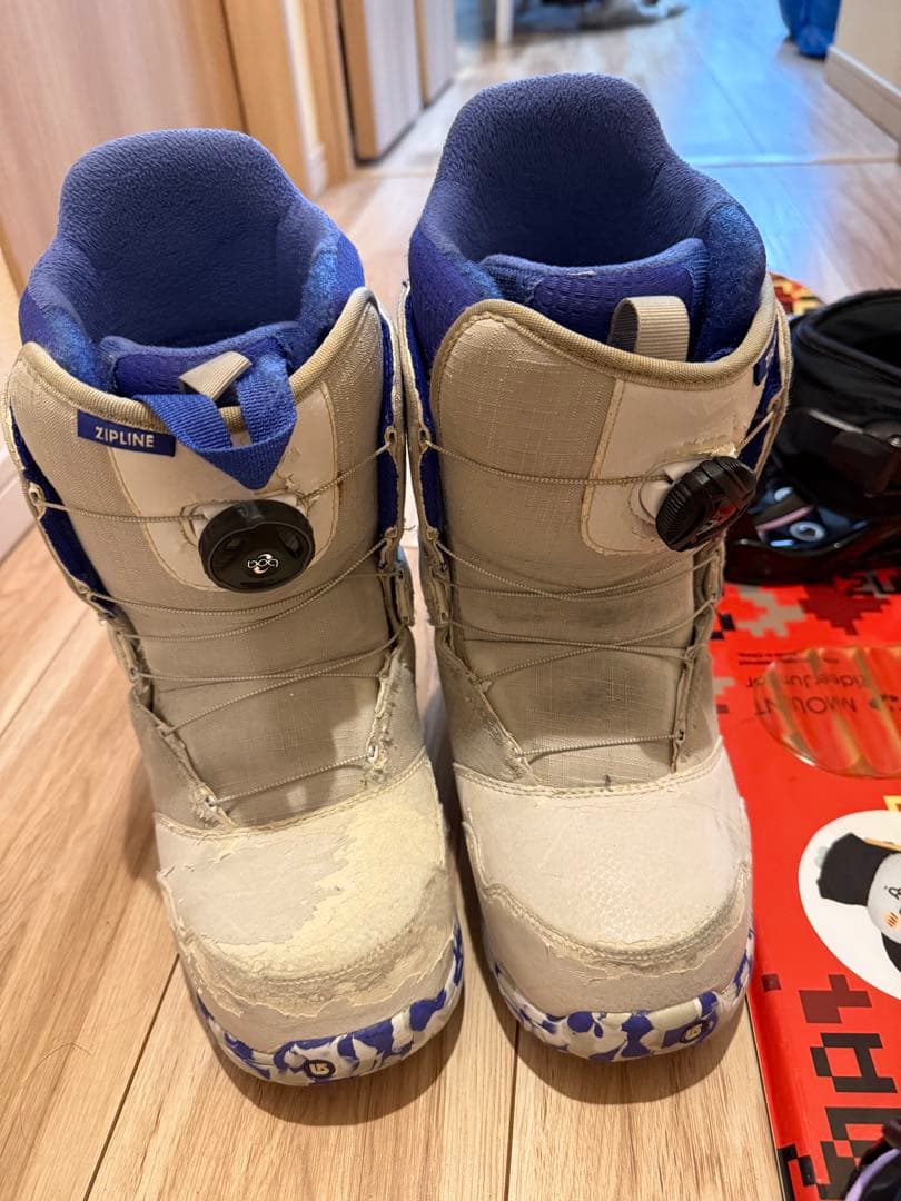 131コジさん用　子ども用スノーボード、バインディング2点セット