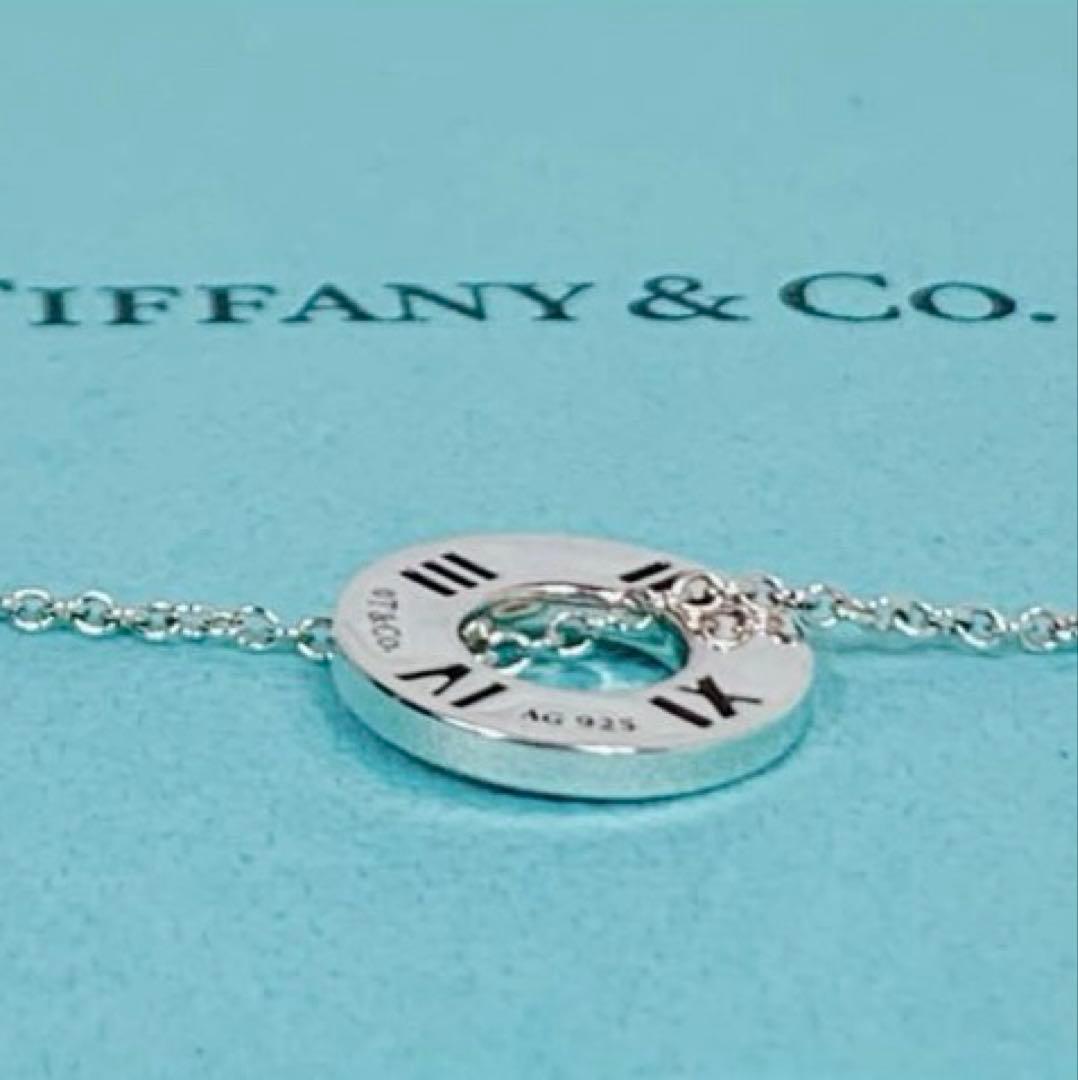 新品未使用TIFFANY&Co. アトラス サークル ネックレス シルバー