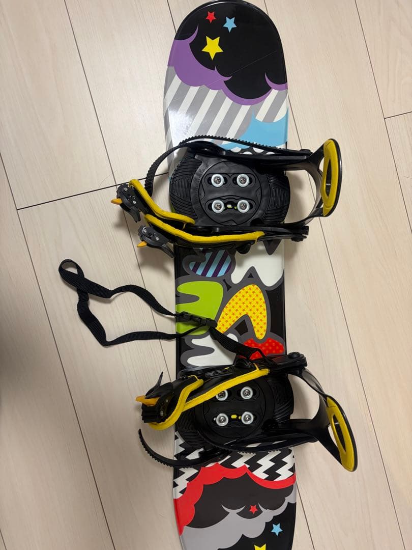 スノーボード 90センチ　ビンディング　ブーツ付き　3点セット