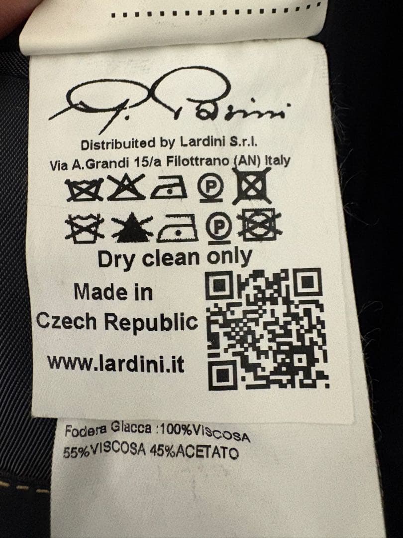 Gabriele Pasini グレー ダブルブレスト チェスターコート