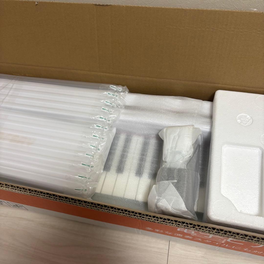 KIMFBAY 電子ピアノ 88鍵盤 卓上 木製 ペダル付き MIDI対応