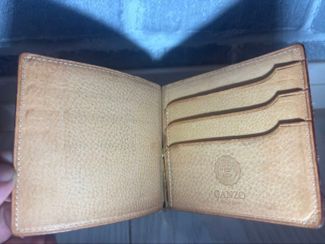 GANZO リザード マネークリップ