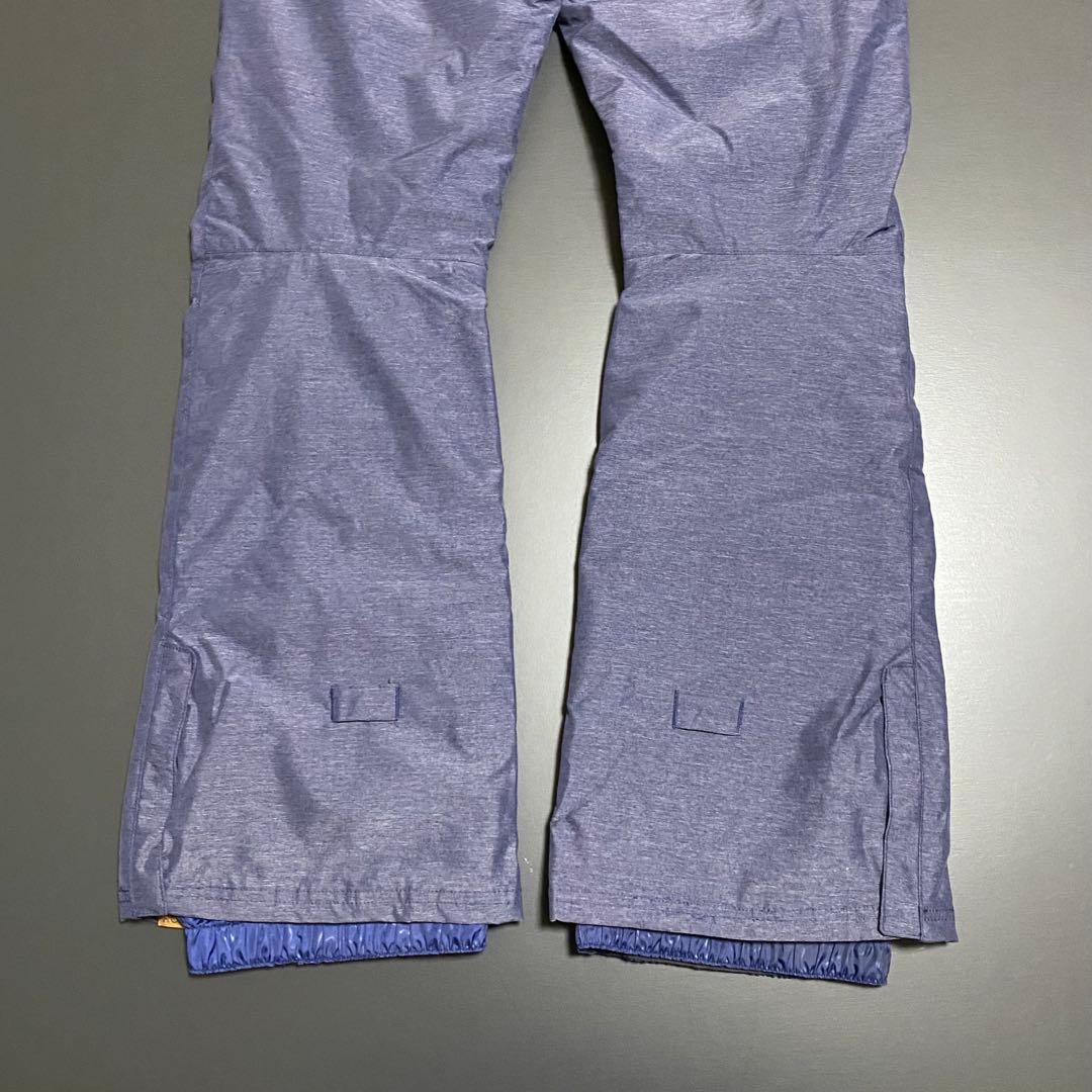極美品 ROXY スノーボード ビブパンツ 中綿 裏起毛 レディース Sサイズ