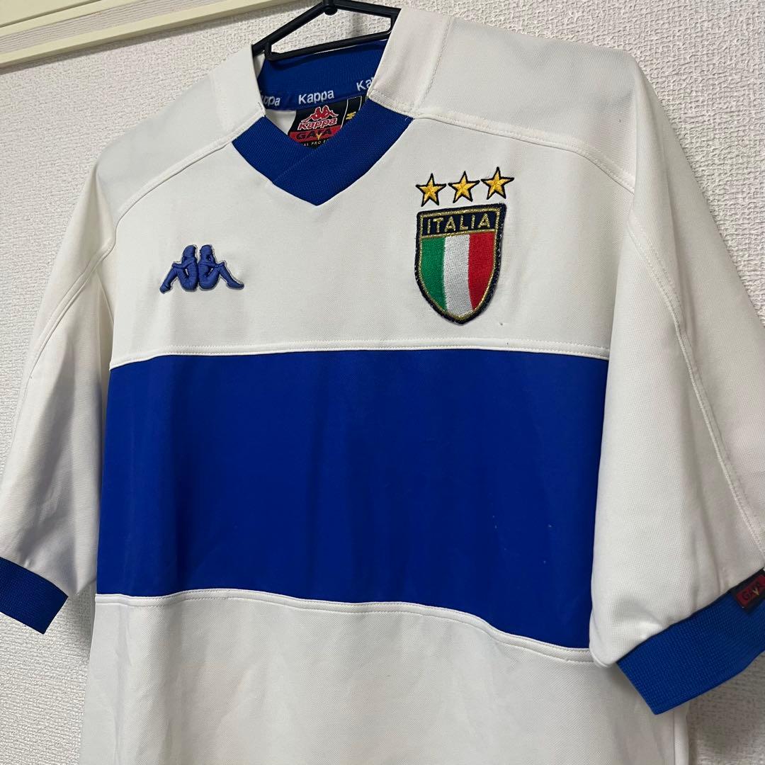 【イタリア製】kappa イタリア代表　99 ユニフォーム　カッパー　白