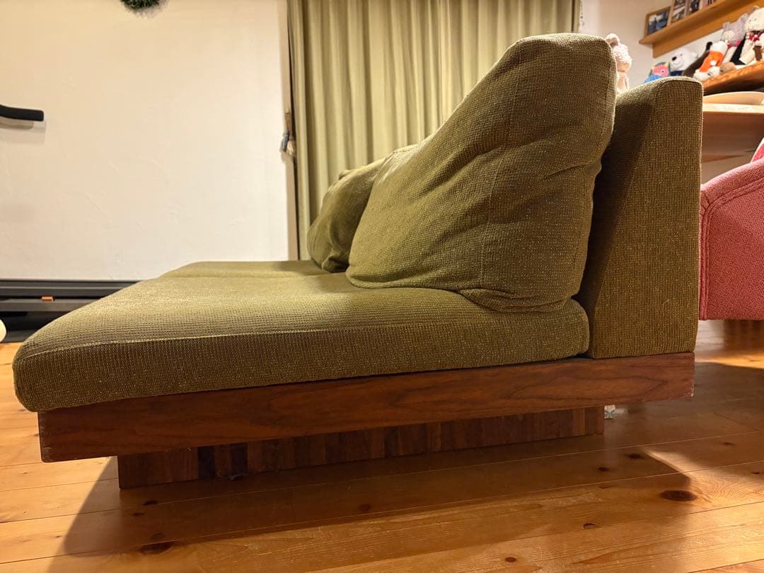 マスターウォール デニッシュソファ 3シーター 180 グリーン 3人掛け