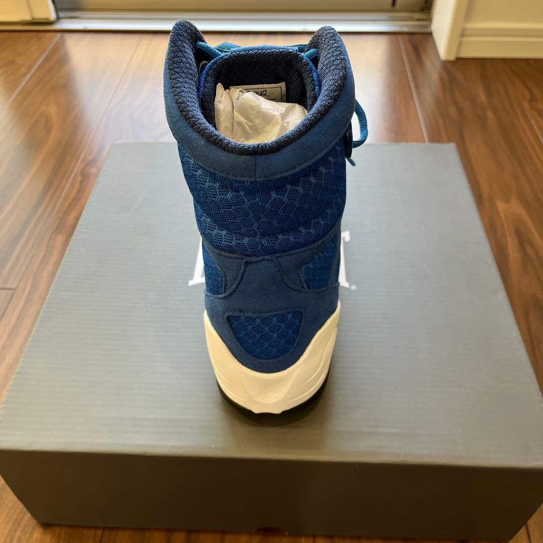 【最終値下げ】EVERLAST ボクシングシューズ　27㎝　美品　青