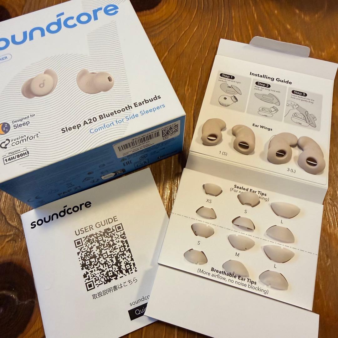 イヤホン ANKER soundcore Sleep A20 Bluetooth