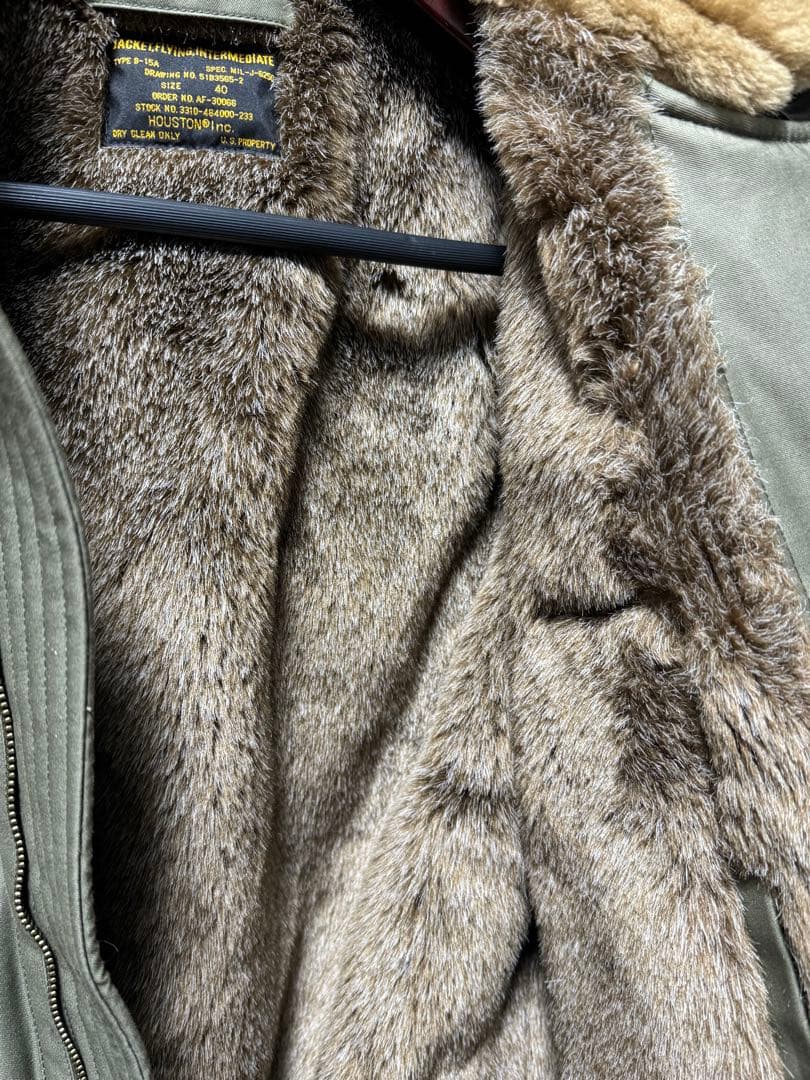 ヒューストン B-15A フライトジャケット