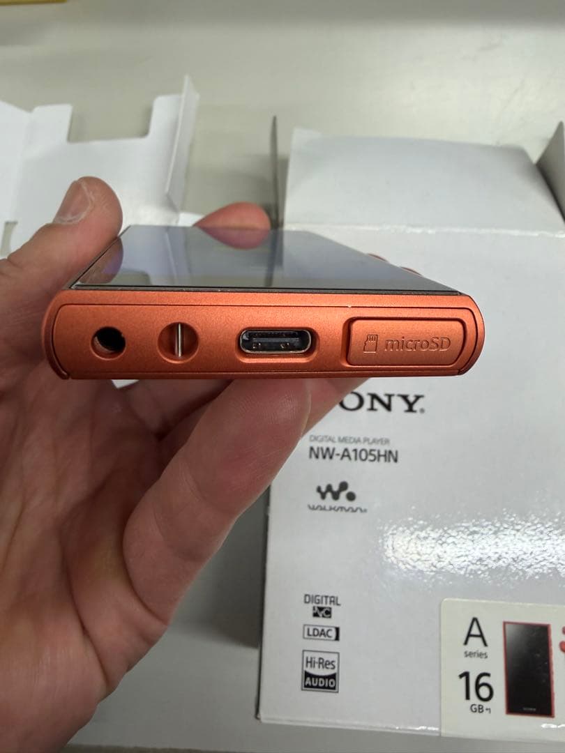 SONY NW-A105 デジタルメディアプレーヤー 16GB