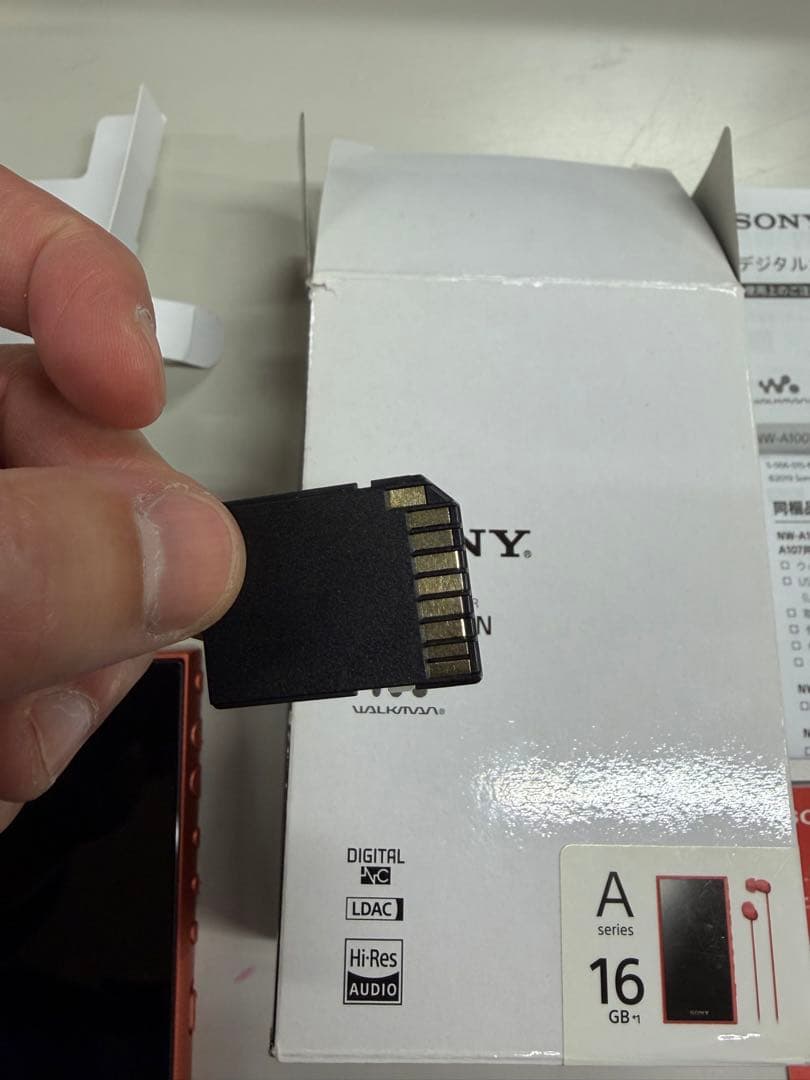 SONY NW-A105 デジタルメディアプレーヤー 16GB