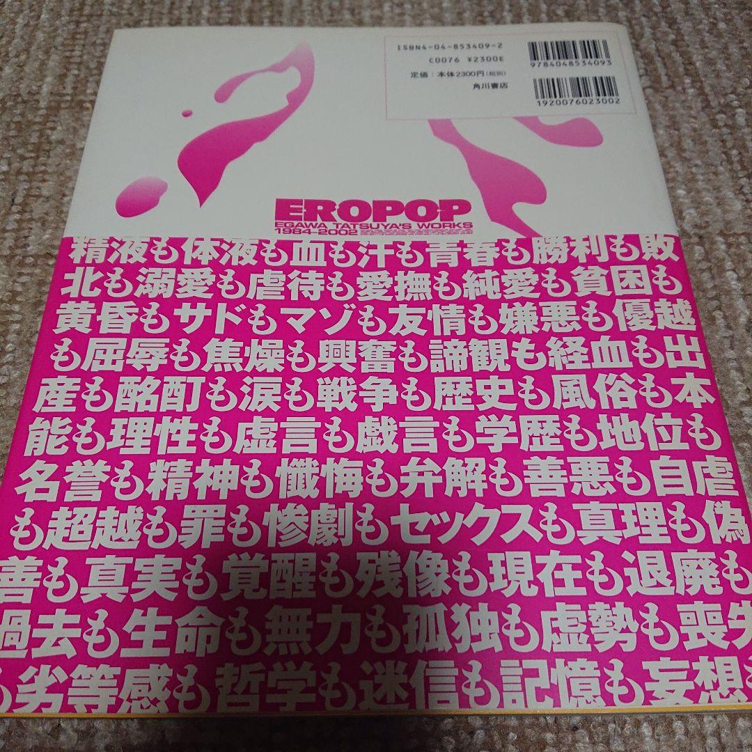 江川達也 画集 「EROPOP 1984 - 2002(初版)」
