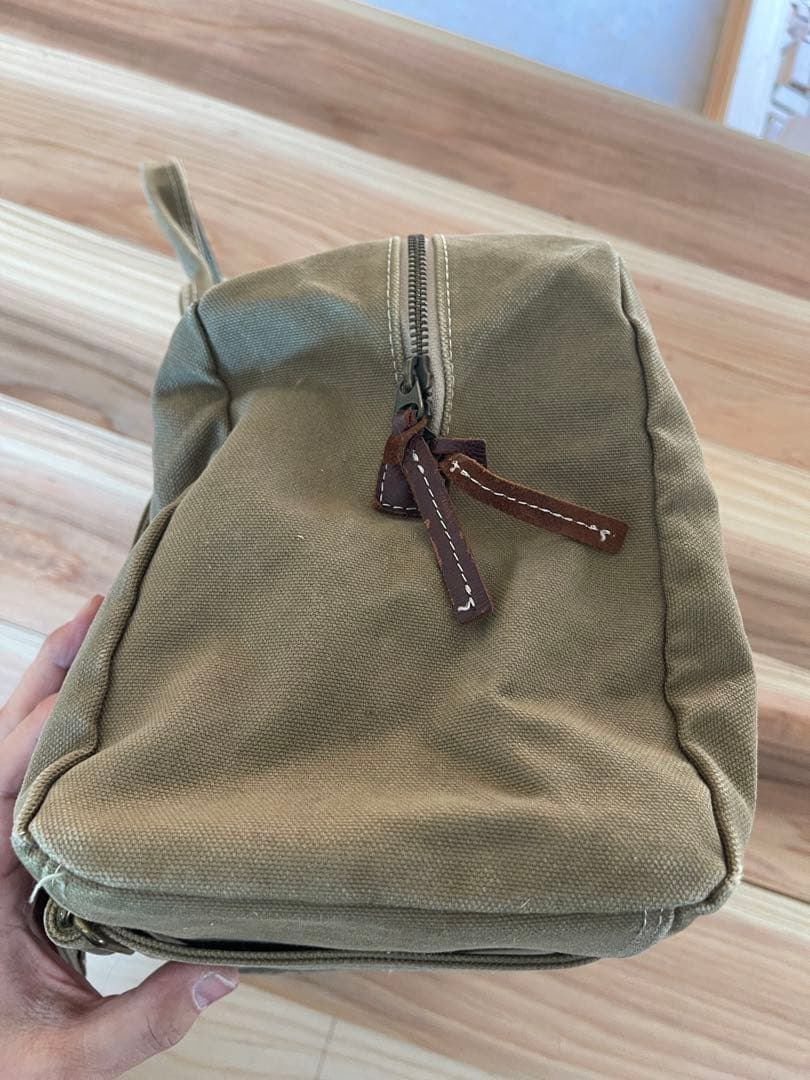 【希少】MIHARA YASUHIRO キャンバス×レザー バッグ