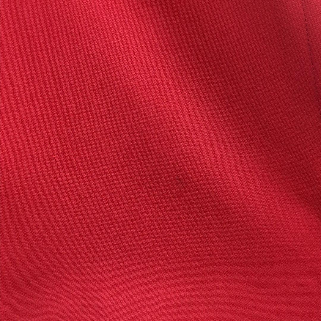 ディオール マドモアゼル ひざ丈 ワンピース レッド Dior Mサイズ