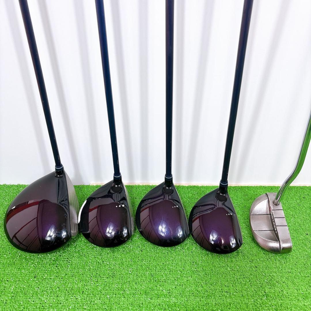 良品 ONOFF オノフ レディース　ゴルフ 11本　セット L 初心者