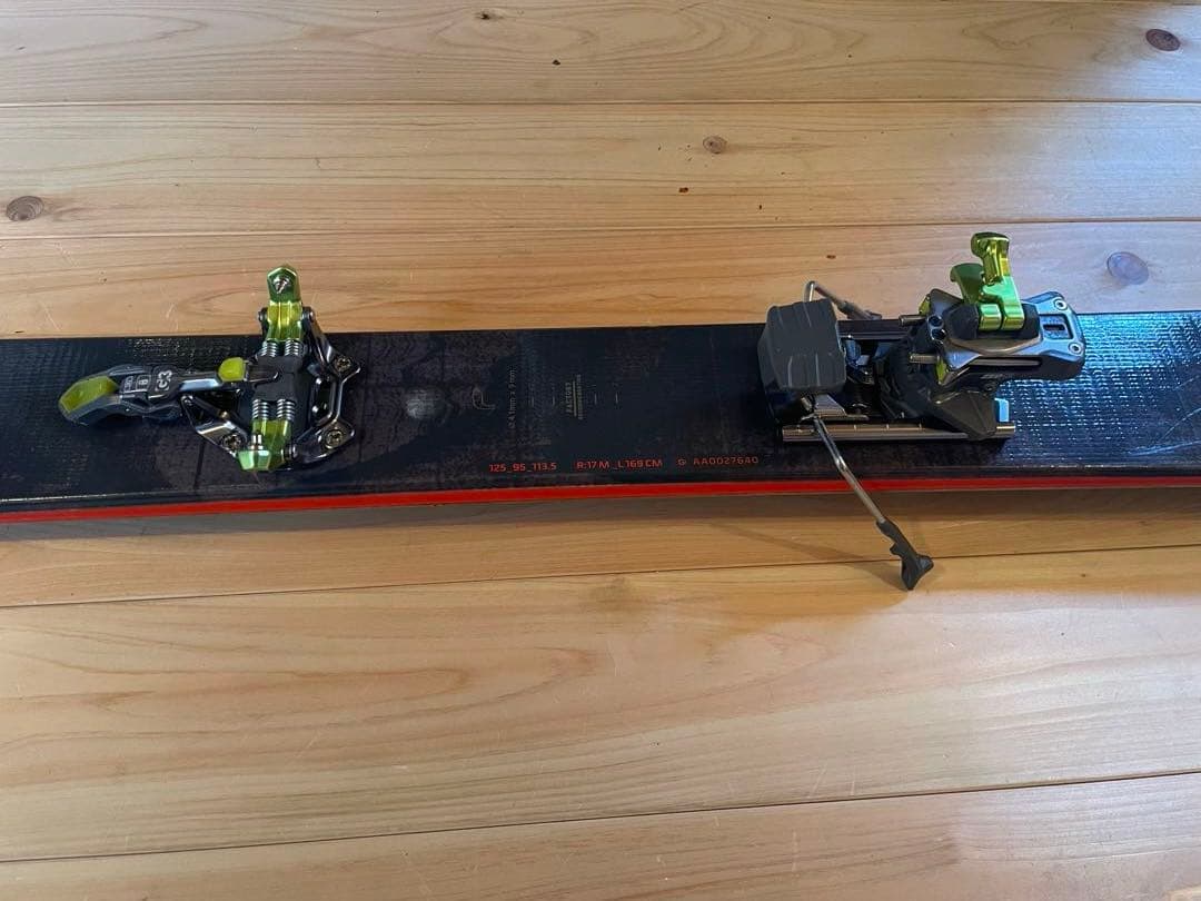 ねむーみん バックランド 95 ビンディング ブーツ シールセット