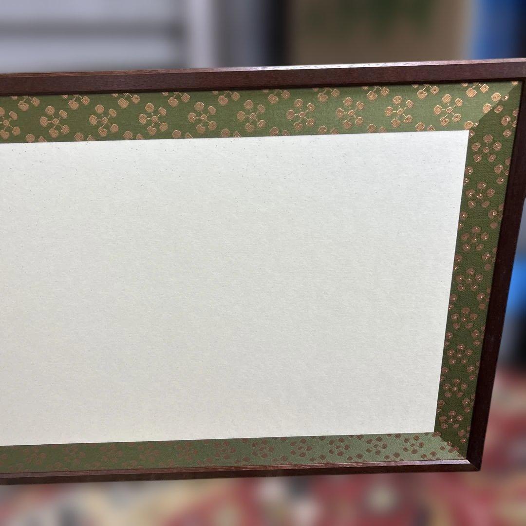 8*8様 茶道具 溜塗 利休梅 風炉先屏風 裏チラシ 両面使い 上透かし