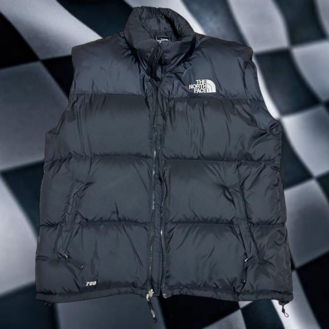 R*M様 レア THE NORTH FACE センター ヌプシ ダウン ベスト