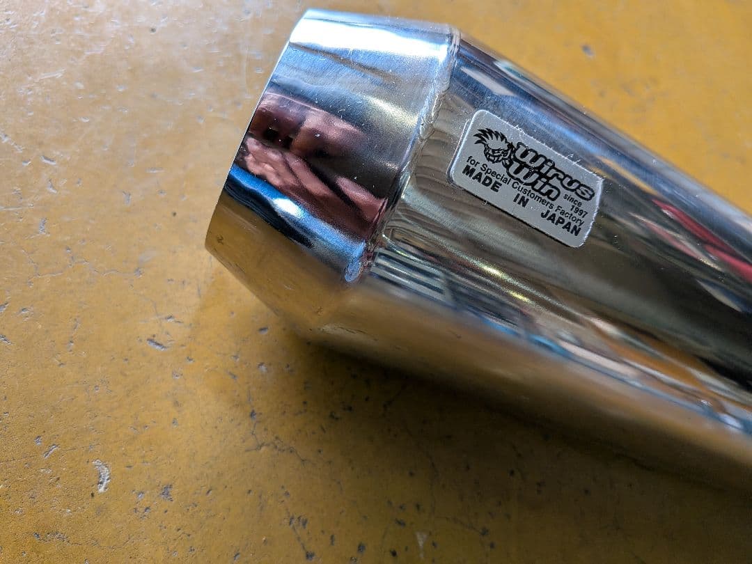 レブル250 WirusWin ステンレス鏡面　メガホンマフラー　現行モデル