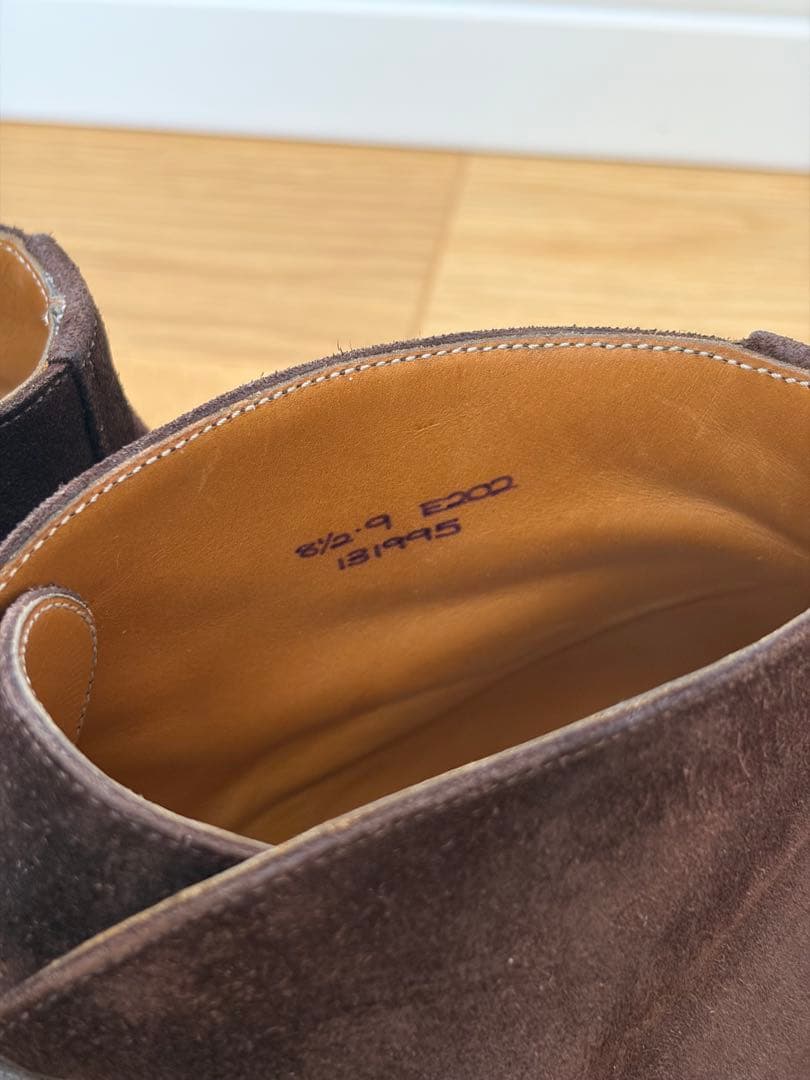 EDWARD GREEN BAMBURY チャッカブーツ UK8.5 202E