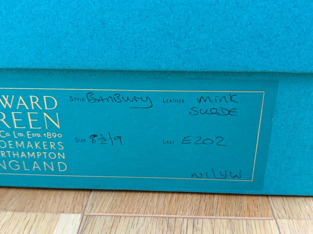 EDWARD GREEN BAMBURY チャッカブーツ UK8.5 202E