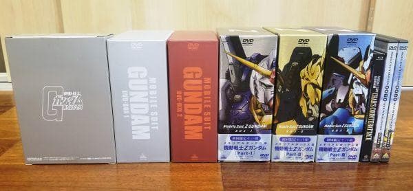 ★【DVD／BD】機動戦士ガンダム ★Ｚガンダム ★逆襲のシャア ★0080