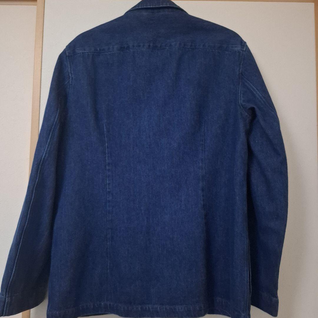 LARDINI デニムブルー テーラードジャケット Mサイズ
