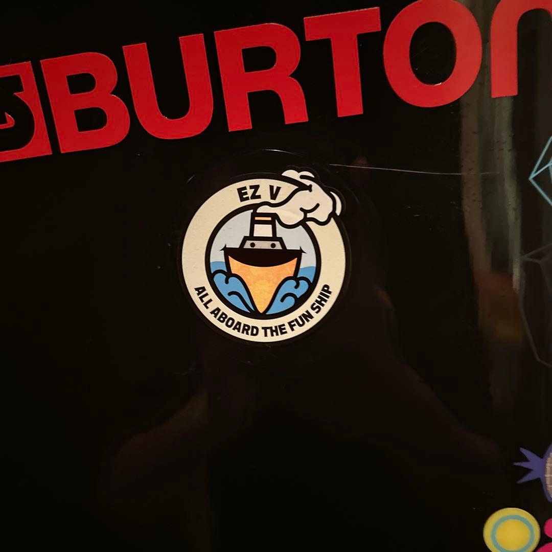 Burton スノーボード カラフルデザイン　ビンディング付き
