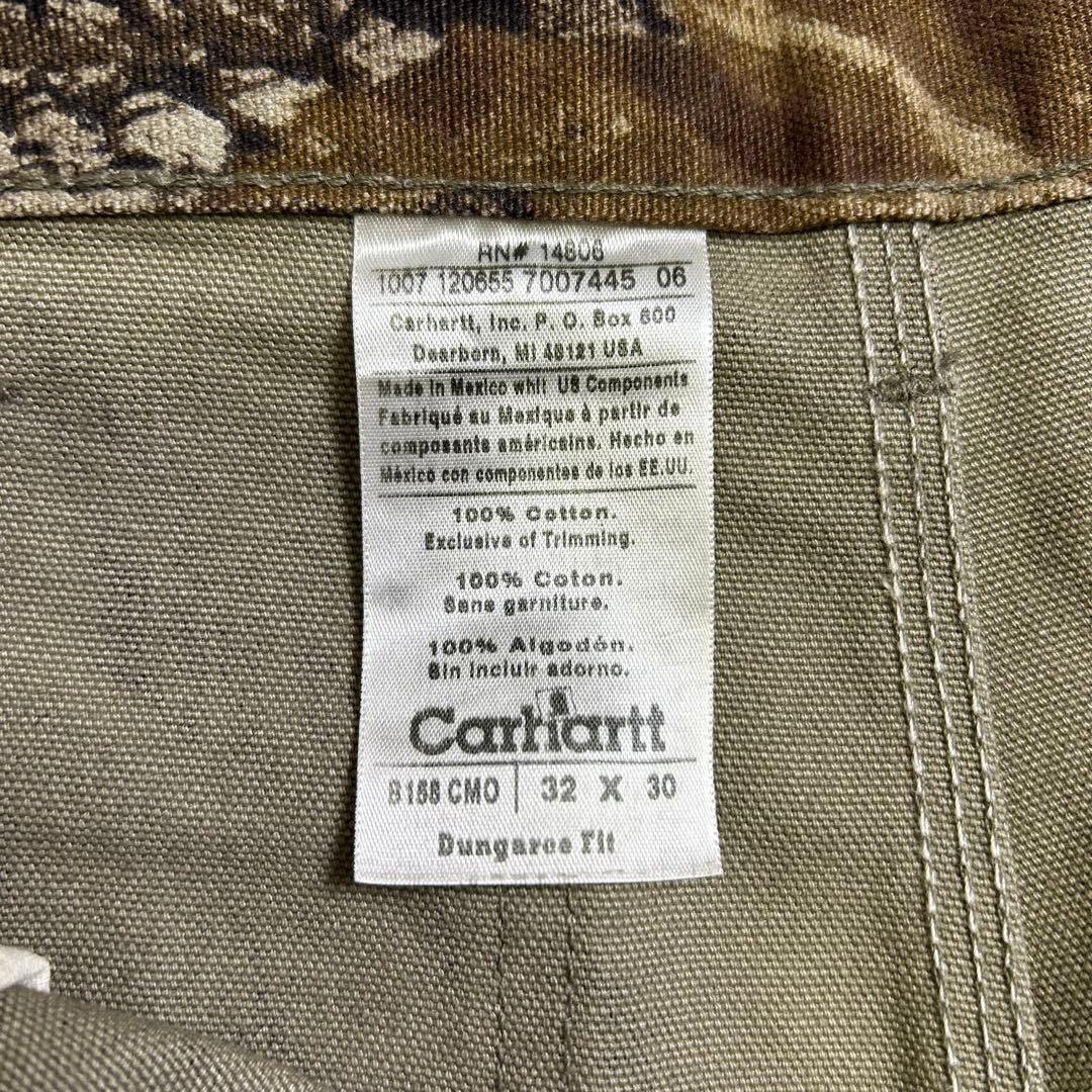 カーハート リアルツリー ダック ペインターパンツ CMO 32×30