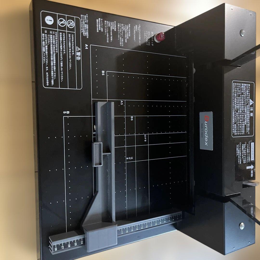 DURODEX 自炊裁断機 ブラック 200DX