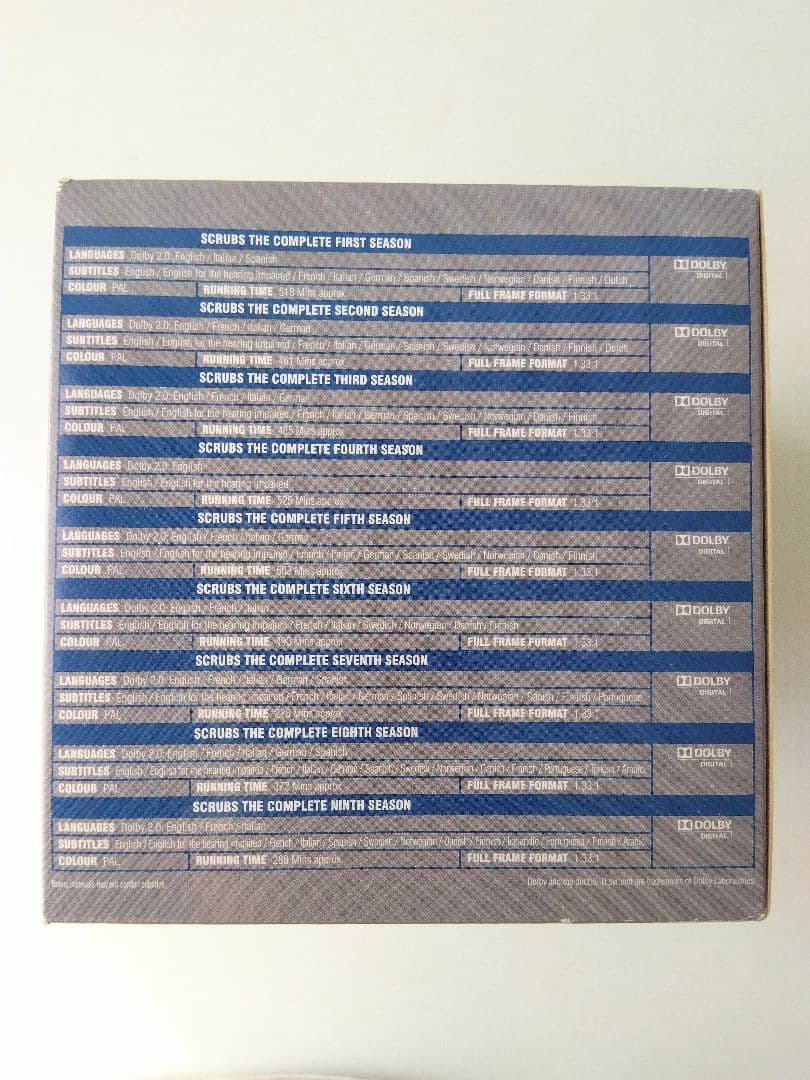 Scrubs／The Complete Collection boxset