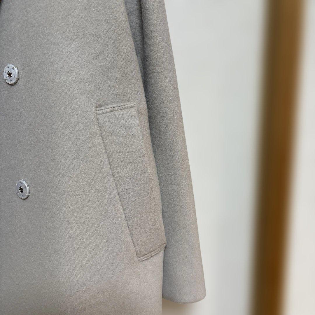 UNTITLED 新品　ベージュ ミドル丈チェスターコート M